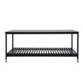 Load image into Gallery viewer, Java Coffee Table In Matte Black
