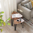 Load image into Gallery viewer, VASAGLE 3 Piece Nesting Coffee Tables Set
