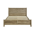 Load image into Gallery viewer, King Size Bed Frame Natural Wood like MDF in Oak Colour
