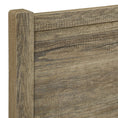 Load image into Gallery viewer, King Size Bed Frame Natural Wood like MDF in Oak Colour
