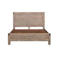 Load image into Gallery viewer, Queen size Bed Frame in Solid Acacia Veneered Medium High Headboard in Oak
