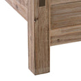 Load image into Gallery viewer, Queen size Bed Frame in Solid Acacia Veneered Medium High Headboard in Oak
