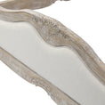 Load image into Gallery viewer, Queen Bedframe Linen Fabric Beige Oak Wood White Washed Finish Mattress Support
