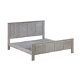 Load image into Gallery viewer, King Size Bed Frame with Solid Acacia Wood Veneered Construction in White Ash Colour
