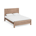 Load image into Gallery viewer, Bed Frame King Size in Solid Wood Veneered Acacia Bedroom Timber Slat in Oak
