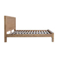 Load image into Gallery viewer, Bed Frame King Size in Solid Wood Veneered Acacia Bedroom Timber Slat in Oak
