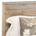 Load image into Gallery viewer, King Size Wooden Bed Frame in Solid Wood Antique Design Light Brown

