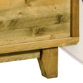 Load image into Gallery viewer, King Size Wooden Bed Frame in Solid Wood Antique Design Light Brown
