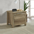 Load image into Gallery viewer, Bedside Table 2 drawers Storage Table Night Stand MDF in Oak
