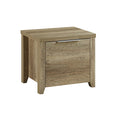 Load image into Gallery viewer, Bedside Table 2 drawers Storage Table Night Stand MDF in Oak
