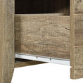 Load image into Gallery viewer, Bedside Table 2 drawers Storage Table Night Stand MDF in Oak
