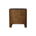 Load image into Gallery viewer, Bedside Table 2 drawers Night Stand Solid Wood Acacia Storage in Chocolate Colour
