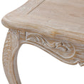 Load image into Gallery viewer, Large Size Oak Wood White Washed Finish Arm Chair Dining Set
