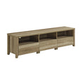 Load image into Gallery viewer, TV Cabinet 3 Storage Drawers with Shelf Natural Wood like MDF Entertainment Unit in Oak Colour
