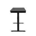 Load image into Gallery viewer, Electric Standing Desk Sit to Stand Up Motorised Single motor Desks Black

