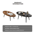 Load image into Gallery viewer, Coffee Table Living Room Accent Oval Table Contemporary Style Leisure Tea Table
