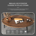 Load image into Gallery viewer, Coffee Table Living Room Accent Oval Table Contemporary Style Leisure Tea Table
