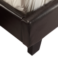 Load image into Gallery viewer, Queen PU Leather Bed Frame Brown
