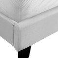 Load image into Gallery viewer, King PU Leather Bed Frame White
