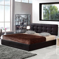 Load image into Gallery viewer, PU Leather King Bed Ensemble Frame
