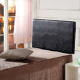 Load image into Gallery viewer, PU Leather Single Bed Headboard Bedhead - Black
