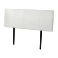 Load image into Gallery viewer, PU Leather Double Bed Headboard Bedhead - White
