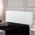 Load image into Gallery viewer, PU Leather Double Bed Headboard Bedhead - White
