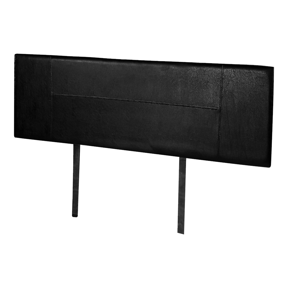 PU Leather King Bed Headboard Bedhead - Black