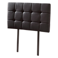 Load image into Gallery viewer, PU Leather Single Bed Deluxe Headboard Bedhead - Black
