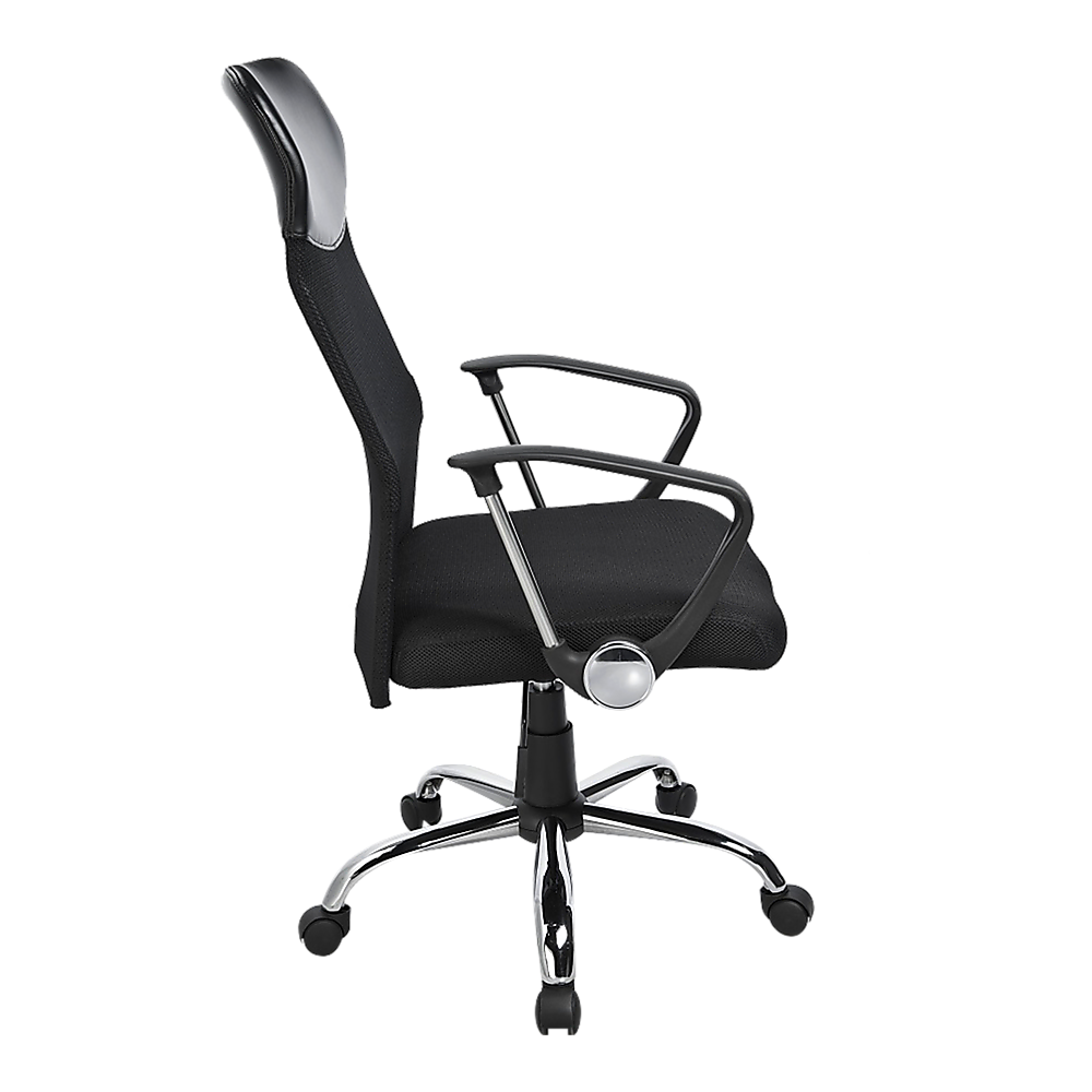 Ergonomic Mesh PU Leather Office Chair