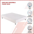 Load image into Gallery viewer, King Bed Ensemble Frame Base
