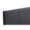 Load image into Gallery viewer, Single Linen Fabric Bed Frame Grey
