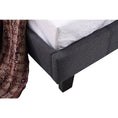 Load image into Gallery viewer, Single Linen Fabric Bed Frame Grey
