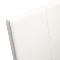 Load image into Gallery viewer, Single PU Leather Bed Frame White
