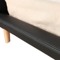 Load image into Gallery viewer, King PU Leather Deluxe Bed Frame Black
