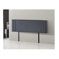 Load image into Gallery viewer, Linen Fabric King Bed Deluxe Headboard Bedhead - Grey
