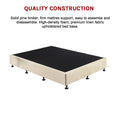 Load image into Gallery viewer, Palermo King Single Ensemble Bed Base Platinum Natural Sand Linen Fabric
