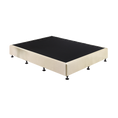 Load image into Gallery viewer, Palermo King Single Ensemble Bed Base Platinum Natural Sand Linen Fabric
