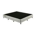 Load image into Gallery viewer, Palermo King Single Ensemble Bed Base Platinum Light Grey Linen Fabric
