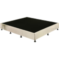 Load image into Gallery viewer, Palermo King Ensemble Bed Base Platinum Natural Sand Linen Fabric

