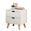 Load image into Gallery viewer, Bedside Tables Drawers Side Table Nightstand White Storage Cabinet Wood
