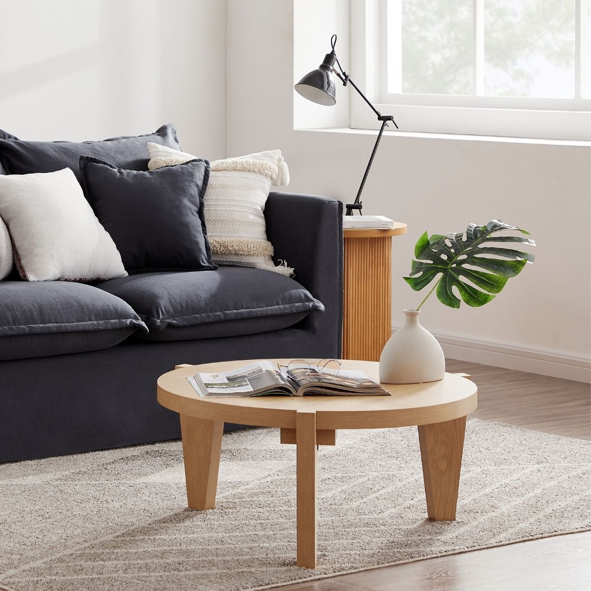 Conor Rustic Farmhouse Coffee Table