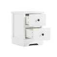 Load image into Gallery viewer, Margaux White Coastal Style Bedside Table
