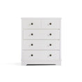Load image into Gallery viewer, Margaux White Coastal Style Chest of Drawers Tallboy
