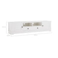 Load image into Gallery viewer, Margaux White Coastal Style 180cm Entertainment Unit
