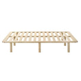 Load image into Gallery viewer, Platform Bed Base Frame Wooden Natural Single Pinewood
