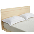 Load image into Gallery viewer, Natural Solid Wood Bed Frame Bed Base with Headboard King Single
