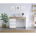 Load image into Gallery viewer, Ashley Coastal White Wooden Office Desk
