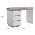 Load image into Gallery viewer, Ashley Coastal White Wooden Office Desk
