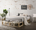 Load image into Gallery viewer, Luis Wooden Platform Bed Frame Base Queen
